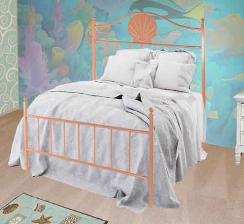 Coral Reef wrought iron bed