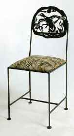 Duck Wrought Iron Chair