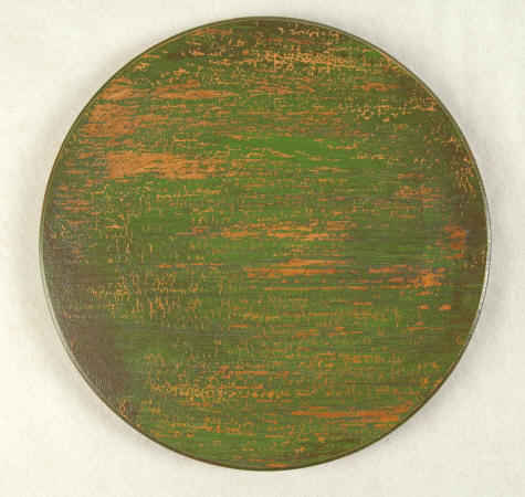 Gaud-Zilla rustic green and natural wood table top